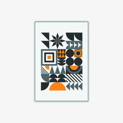 Wolf & Badger Vibrant Bauhaus Collection #4 Extra Small Stanley Print House