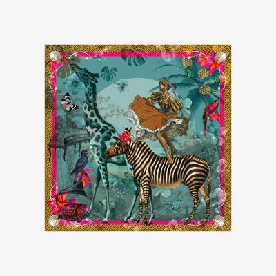 Wolf & Badger Riri Limited Edition Print - Blue Myrtle & Mary