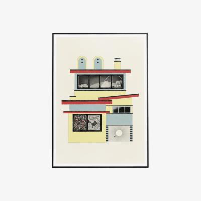 Wolf & Badger Compartmentalisation - Signed Art Print L Abi Overland Jersey