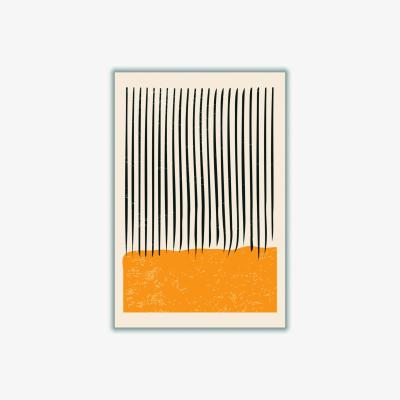 Wolf & Badger Yellow / Orange Bright Minimal Set #4 Large Stanley Print House