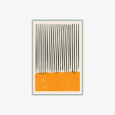 Wolf & Badger Yellow / Orange Color Line Series Ii Large Stanley Print House