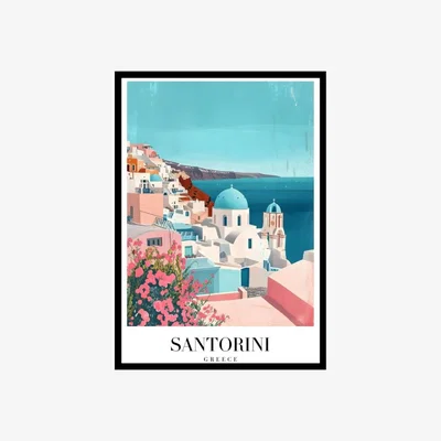 Wolf & Badger Santorini’s Pastel Bliss | Artchi