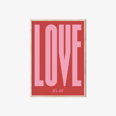Wolf & Badger Red Love Sofe Store