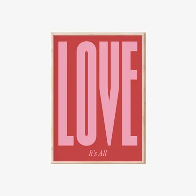 Wolf & Badger Red Love Sofe Store