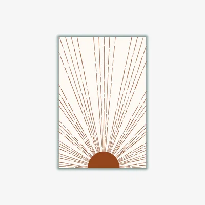 Wolf & Badger Brown Light Beams Xxs Stanley Print House