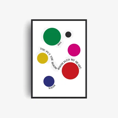 Wolf & Badger Wake Me Up Before You Go-Go Wham Music Giclée Art Print A2 Fanclub