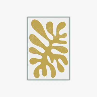 Wolf & Badger Gold Henri Matisse's Algae #5 Medium Stanley Print House