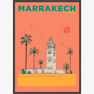 Wolf & Badger Marrakech Morocco Summer Escapes Print Places & Spaces Art Co.