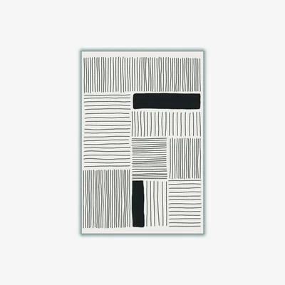 Wolf & Badger Black Minimalism Shapes 1 Extra Small Stanley Print House