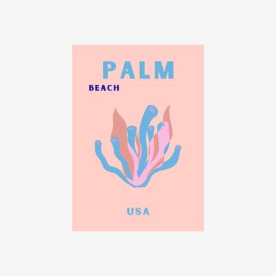 Wolf & Badger Pink / Purple Palm Beach Allure | Artchi