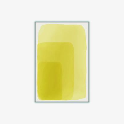 Wolf & Badger Yellow / Orange Yellow Watercolor Shapes #2 Medium Stanley Print House