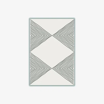 Wolf & Badger Grey Minimalism Expression 4 Extra Small Stanley Print House
