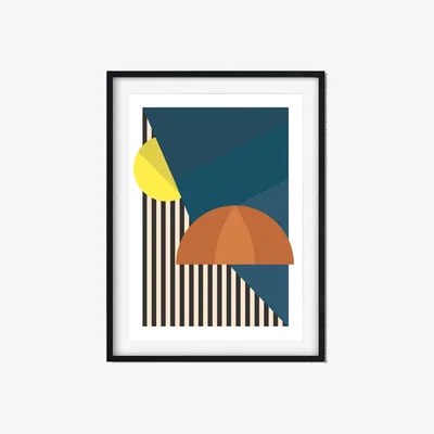 Wolf & Badger Don't Talk About The Weather A3 297 X 420Mm The Native State