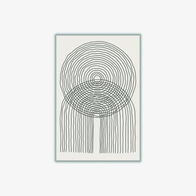 Wolf & Badger Grey Minimalism Set 2 A1 594 X 841Mm Stanley Print House