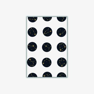 Wolf & Badger Black Constellations A3 297 X 420Mm Stanley Print House
