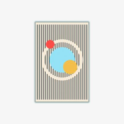 Wolf & Badger Minimal Planets Series 1 A4 210 X 297Mm Stanley Print House
