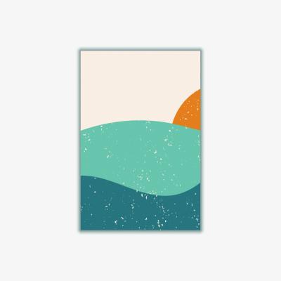 Wolf & Badger Minimal Abstract Mountains #3 Large Stanley Print House