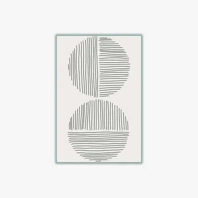 Wolf & Badger Black Minimal Circle Series #3 Extra Large Stanley Print House