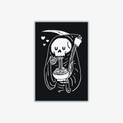 Wolf & Badger White But First Noodles A1 594 X 841Mm Stanley Print House