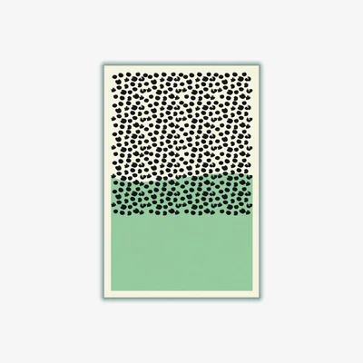 Wolf & Badger Green Midcentury Small Stanley Print House