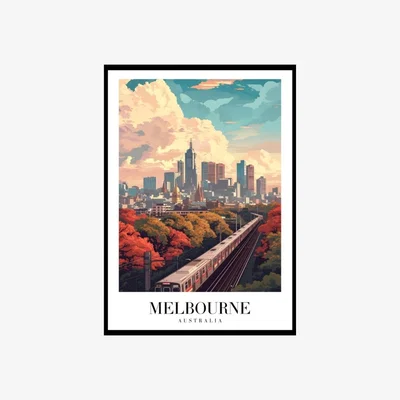 Wolf & Badger Melbourne Skyline Journey | Artchi
