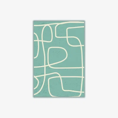 Wolf & Badger Silver Minimal Line Series 1 Medium Stanley Print House