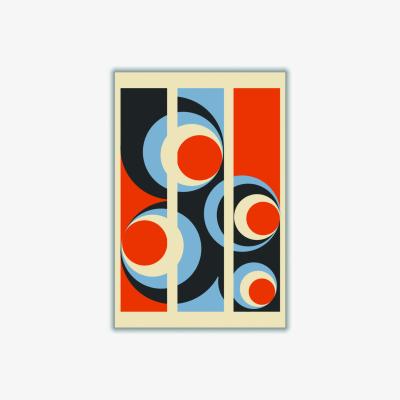 Wolf & Badger Geometric Patterns #3 Extra Small Stanley Print House