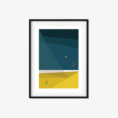 Wolf & Badger Sea Swimmers A3 297 X 420Mm The Native State
