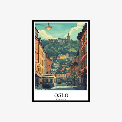 Wolf & Badger Charming Streets Of Oslo | Artchi