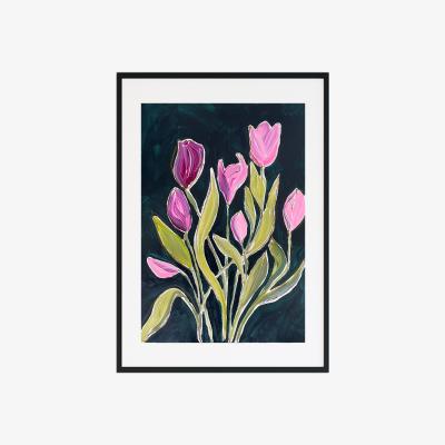 Wolf & Badger Love Language - Abstract Floral Print Jessica Slack Studio
