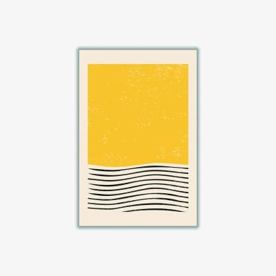 Wolf & Badger Yellow / Orange Minimal Abstract Set #1 Extra Large Stanley Print House