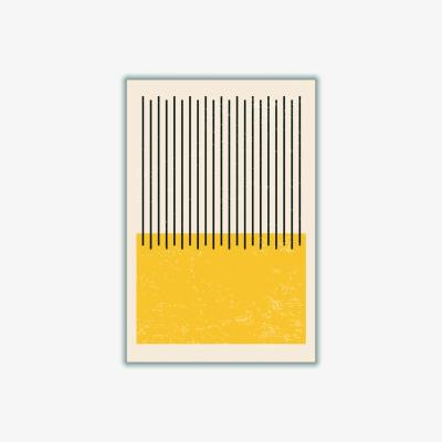 Wolf & Badger Yellow / Orange Bright Minimal Series #3 Small Stanley Print House