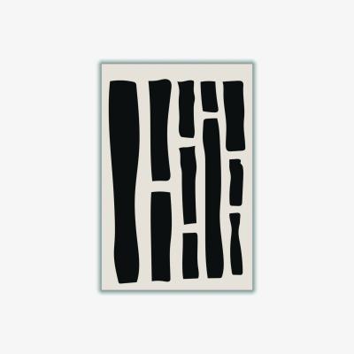 Wolf & Badger Minimal Black Expression #1 Large Stanley Print House