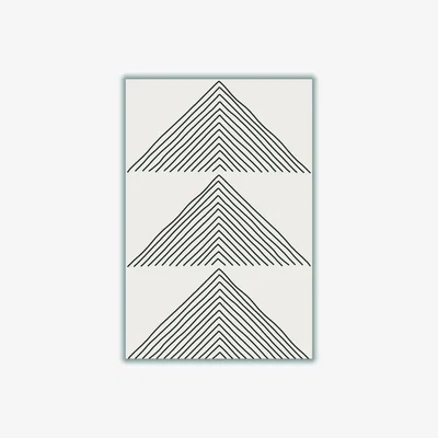 Wolf & Badger Grey Minimalism Expression 2 Medium Stanley Print House