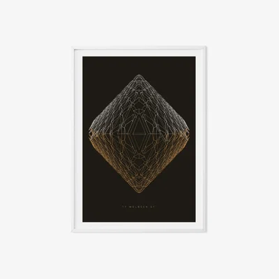 Wolf & Badger The Welbeck Street Car Park Art Print A3 297 X 420Mm Eye for London Prints