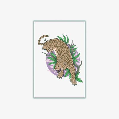 Wolf & Badger Brown Wild Leopard Medium Stanley Print House