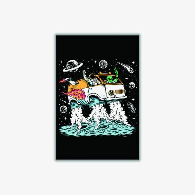 Wolf & Badger The Good Time Gang Extra Large Stanley Print House