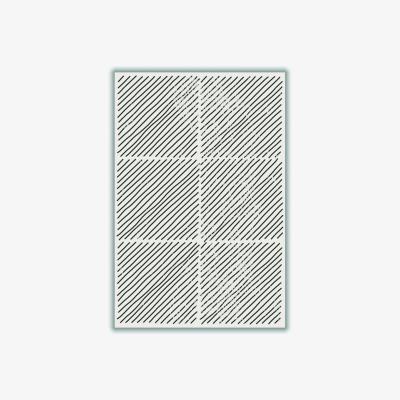 Wolf & Badger Black Geometric Minimal Set #4 Extra Large Stanley Print House