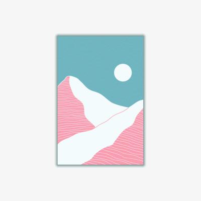 Wolf & Badger Minimal Alpenglow #2 A2 420 X 594Mm Stanley Print House