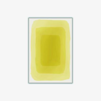 Wolf & Badger Yellow / Orange Yellow Watercolor Shapes #3 Extra Large Stanley Print House