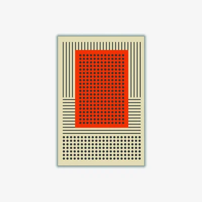 Wolf & Badger Red Geometric Expression #2 Large Stanley Print House