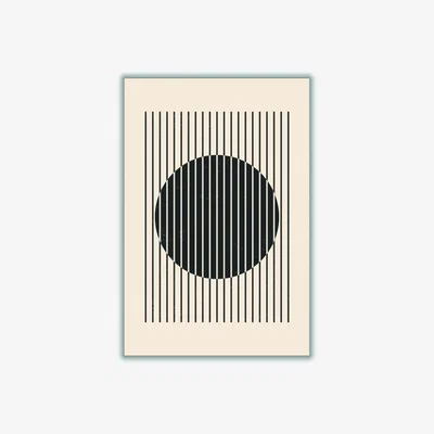 Wolf & Badger Black And White Line Series 3 Extra Small Stanley Print House