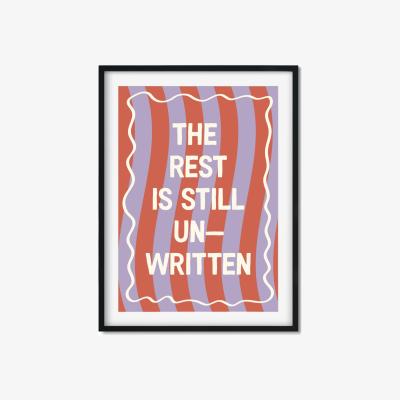 Wolf & Badger The Rest Is Still Unwritten - A3 Size A3 297 X 420Mm The Native State