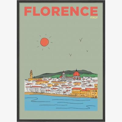 Wolf & Badger Florence Summer Escapes Print Places & Spaces Art Co.