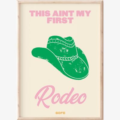 Wolf & Badger This Aint My First Rodeo Print Sofe Store