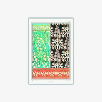 Wolf & Badger Vintage Botanicals Aconite Monkshood Ii A3 297 X 420Mm Stanley Print House