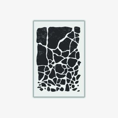 Wolf & Badger Black Abstract Collection #3 Xxs Stanley Print House