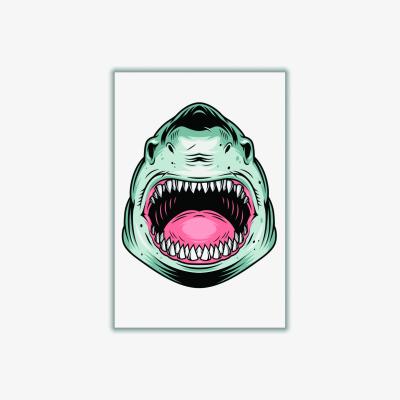 Wolf & Badger Grey Sharkboy5000 Medium Stanley Print House