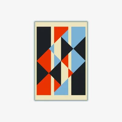 Wolf & Badger Geometric Patterns #2 Small Stanley Print House