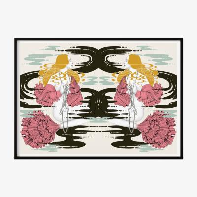 Wolf & Badger The Sirens - Multicolour Abi Overland Jersey